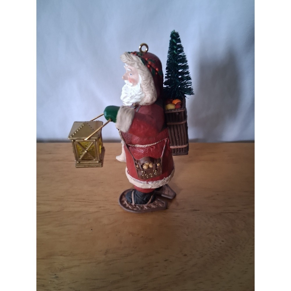 Vintage Merry Oled Santa Claus Ornament 1980 - Picture 4 of 5